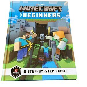 Minecraft For Beginners Hardcover Guide Book Published by Mojang in 2019